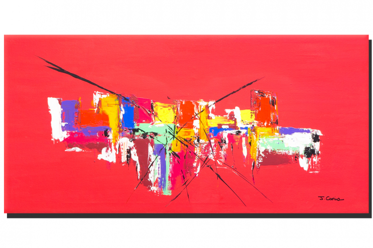 deco coloree le paradis rouge