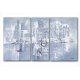 Tableau EXPLORATION TRIPTYQUE moderne