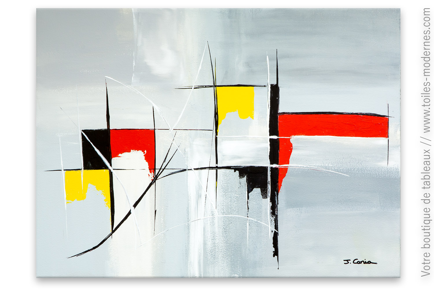 Cr ation art abstrait gris Chim re Cr ation art abstrait gris Chim re