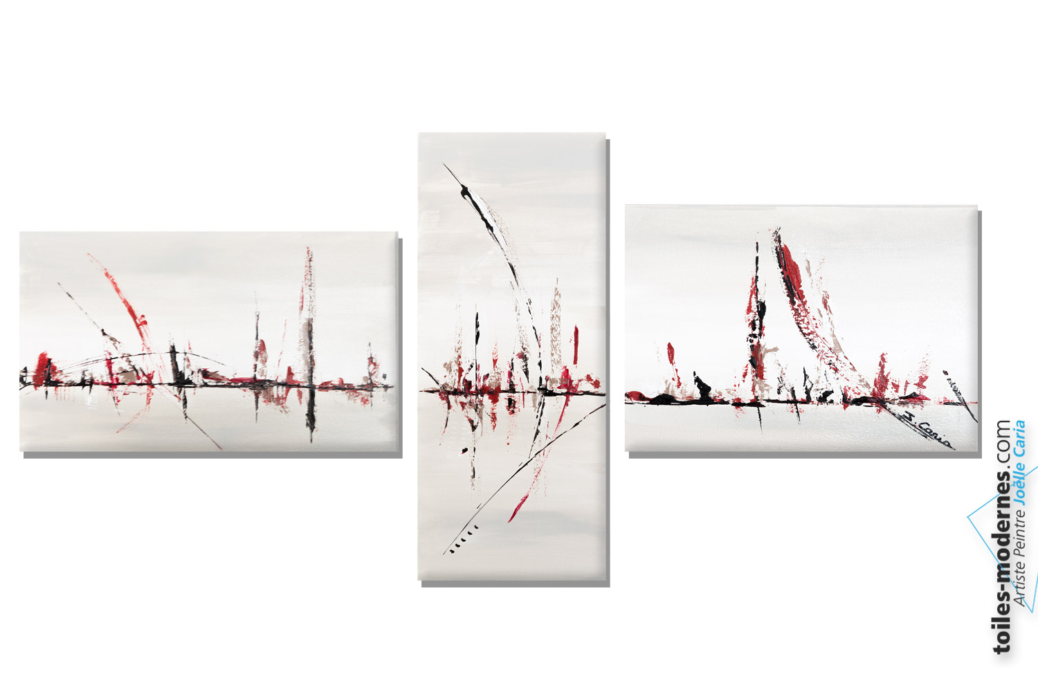 Tableau Gris Taupe Un Univers Articiel