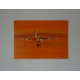 Tableau peinture orange pour déco design : Une existence heureuse