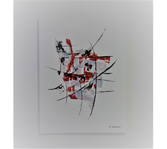 Tableau blanc moderne : Pure innocence