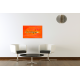 Tableau VOYAGE IMPREVU (tableau orange) moderne