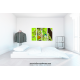 Chambre moderne  NEW EARTH (quadriptyque vert)