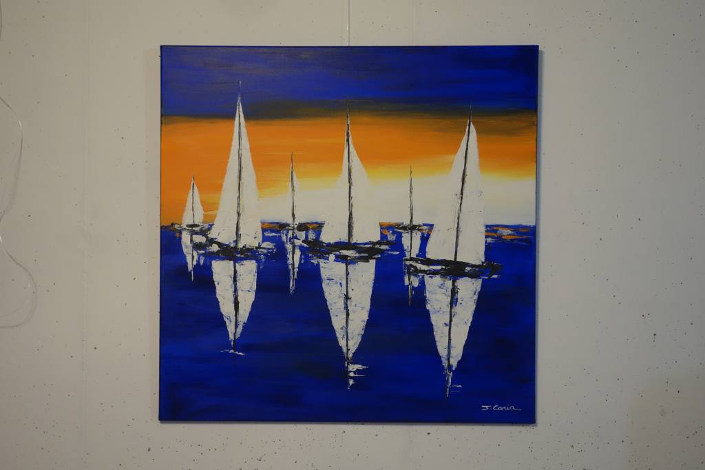 Comment faire une déco bord mer moderne avec des tableaux marines d'art