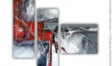 Nouveaux tableaux triptyques et quadriptyques modernes, contemporains, design