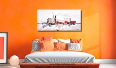Poser un tableau au mur sans faire de trou – Toiles-modernes.com
